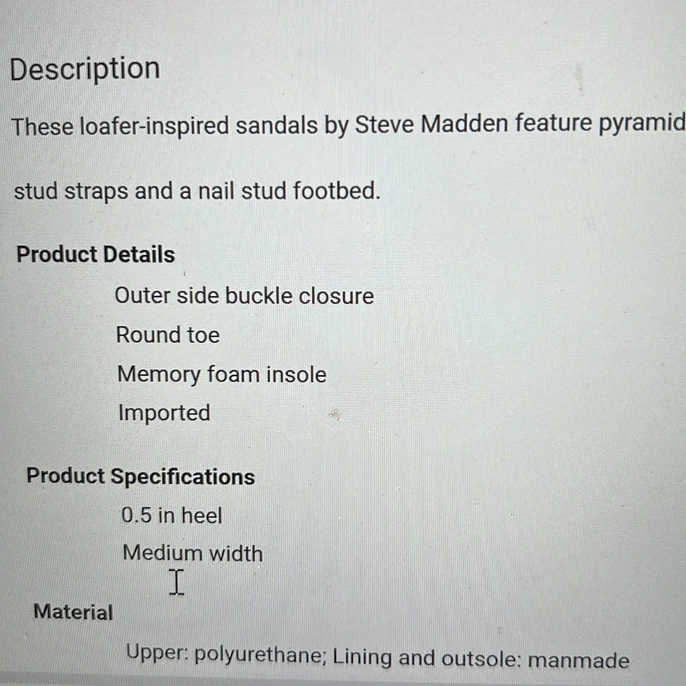 NWOT Brand new! Steve Madden Travel Clear Sandals in Size 7.5. Still in Box - Picture 15 of 15